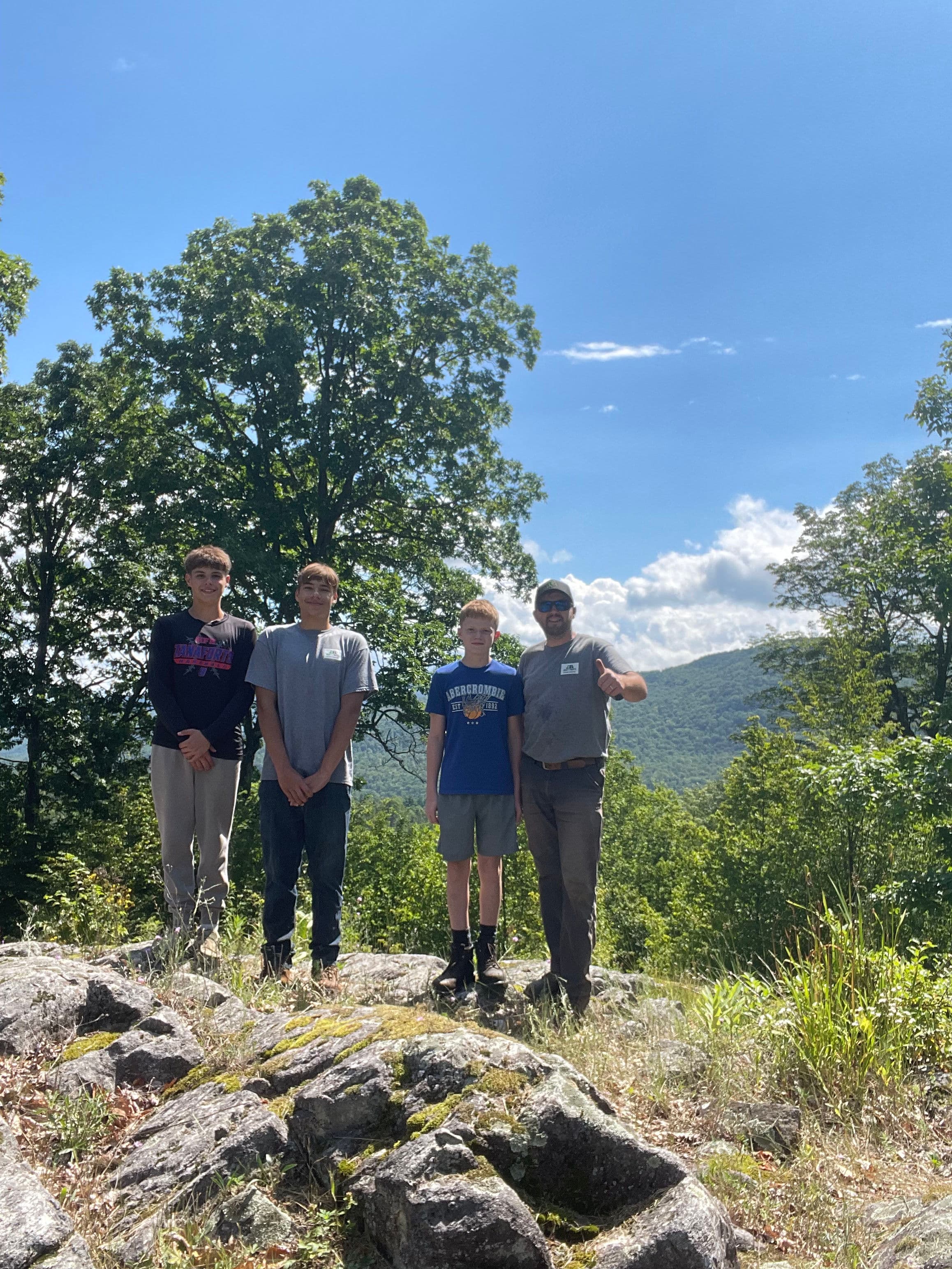 Project Fresh Mulch Beds and Mountain Views in Fort Ann image