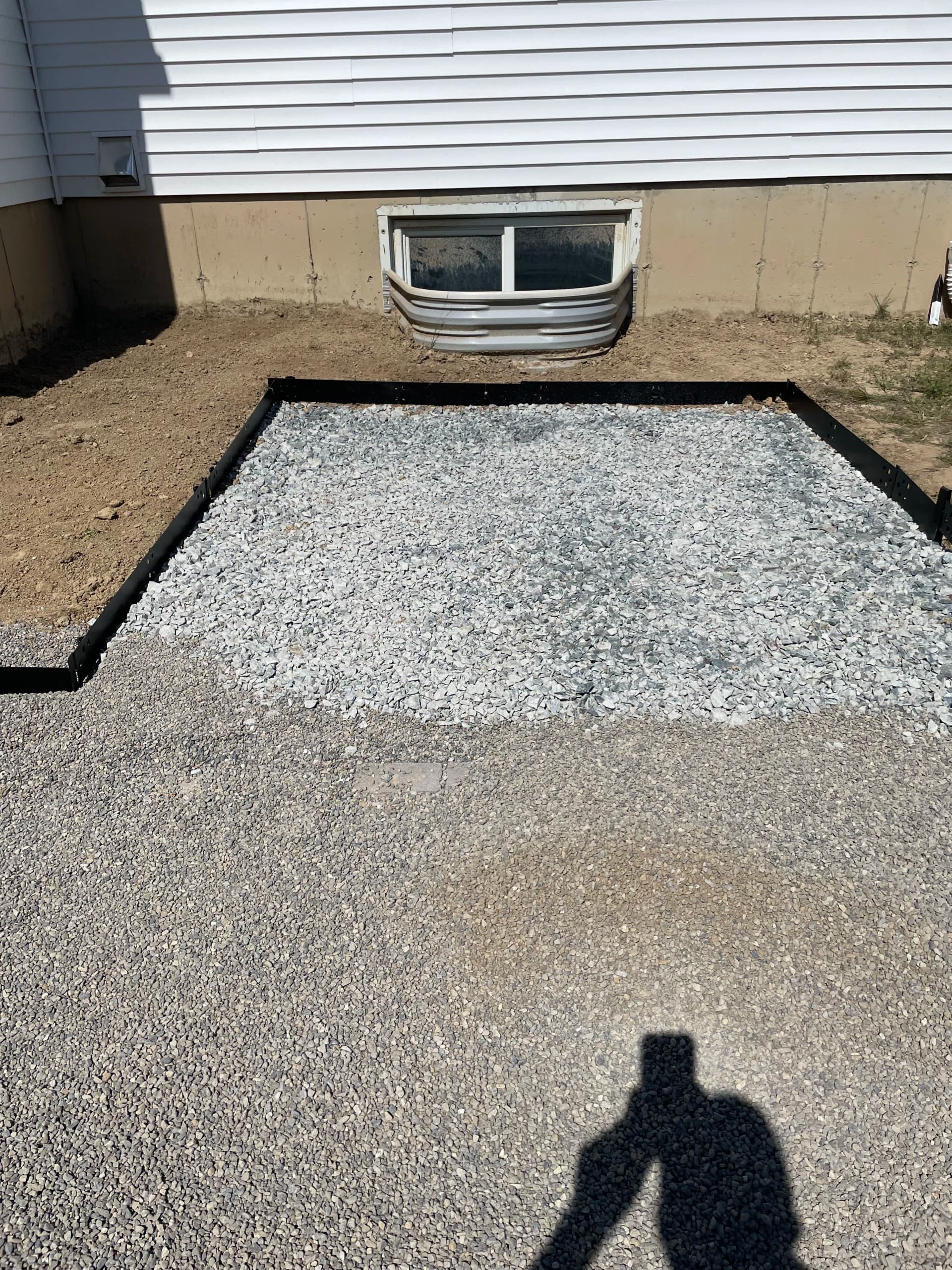 Gallery photos for Paver Sidewalk and Hot Tub Pad Install in Mechanicville: Image #7