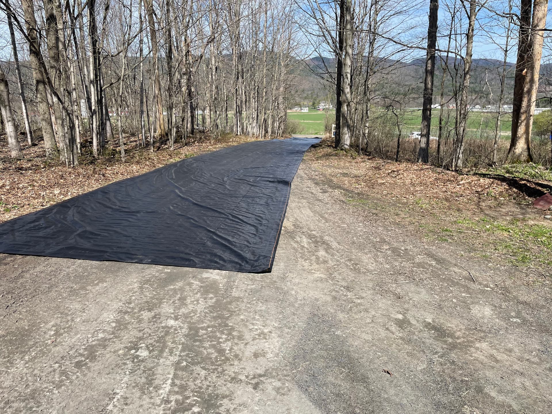 Gallery photos for Stone Driveway Upgrade in Progress in Comstock NY: Image #1