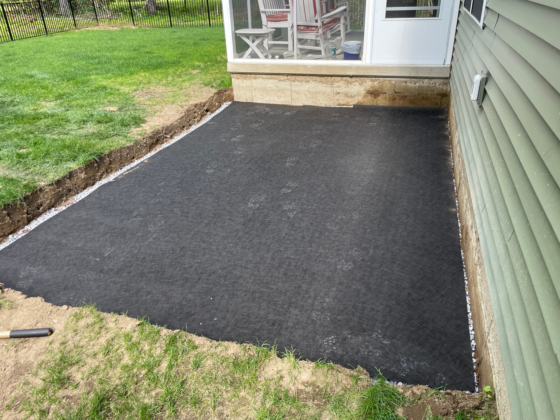 Gallery photos for Cambridge Ledgestone Paver Patio Installation in Fort Edward: Image #4