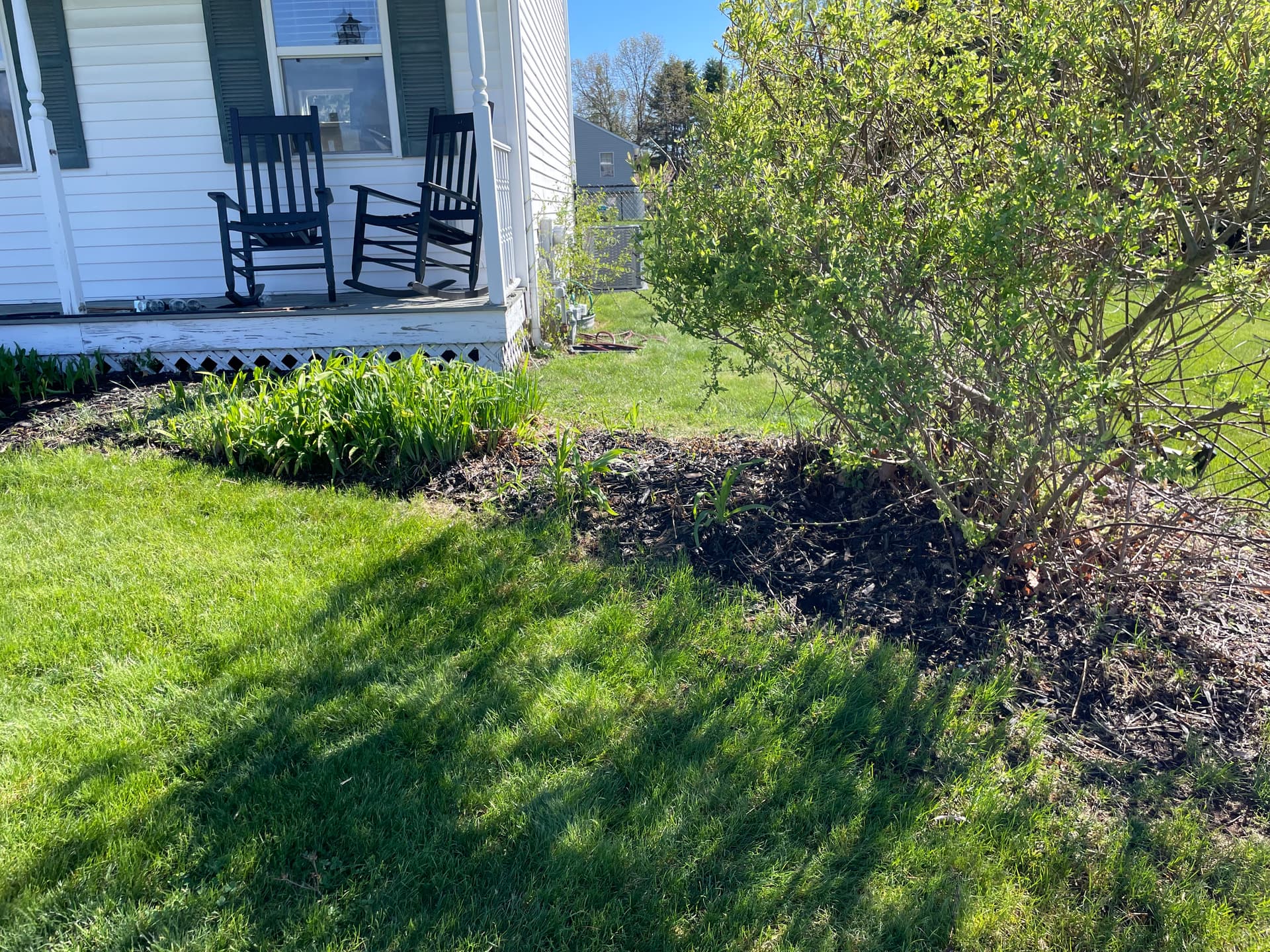 Gallery photos for Front Yard Landscape Bed Rip-Out and Rebuild in South Glens Falls: Image #5