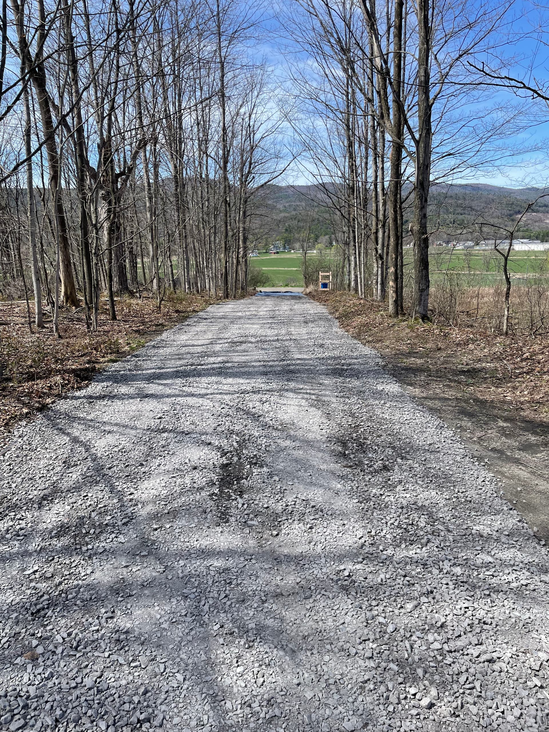 Gallery photos for Stone Driveway Upgrade in Progress in Comstock NY: Image #3