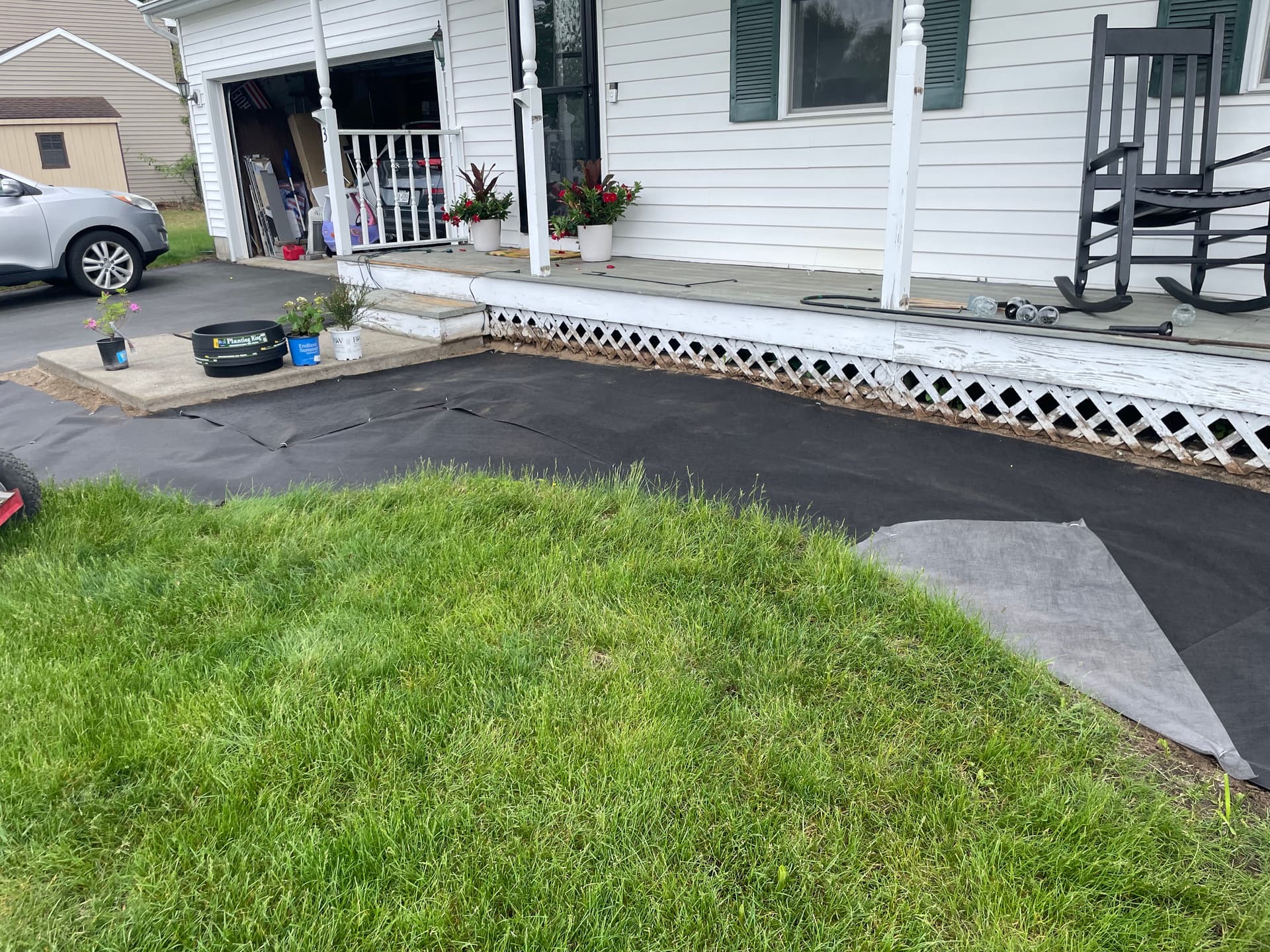 Gallery photos for Front Yard Landscape Bed Rip-Out and Rebuild in South Glens Falls: Image #8