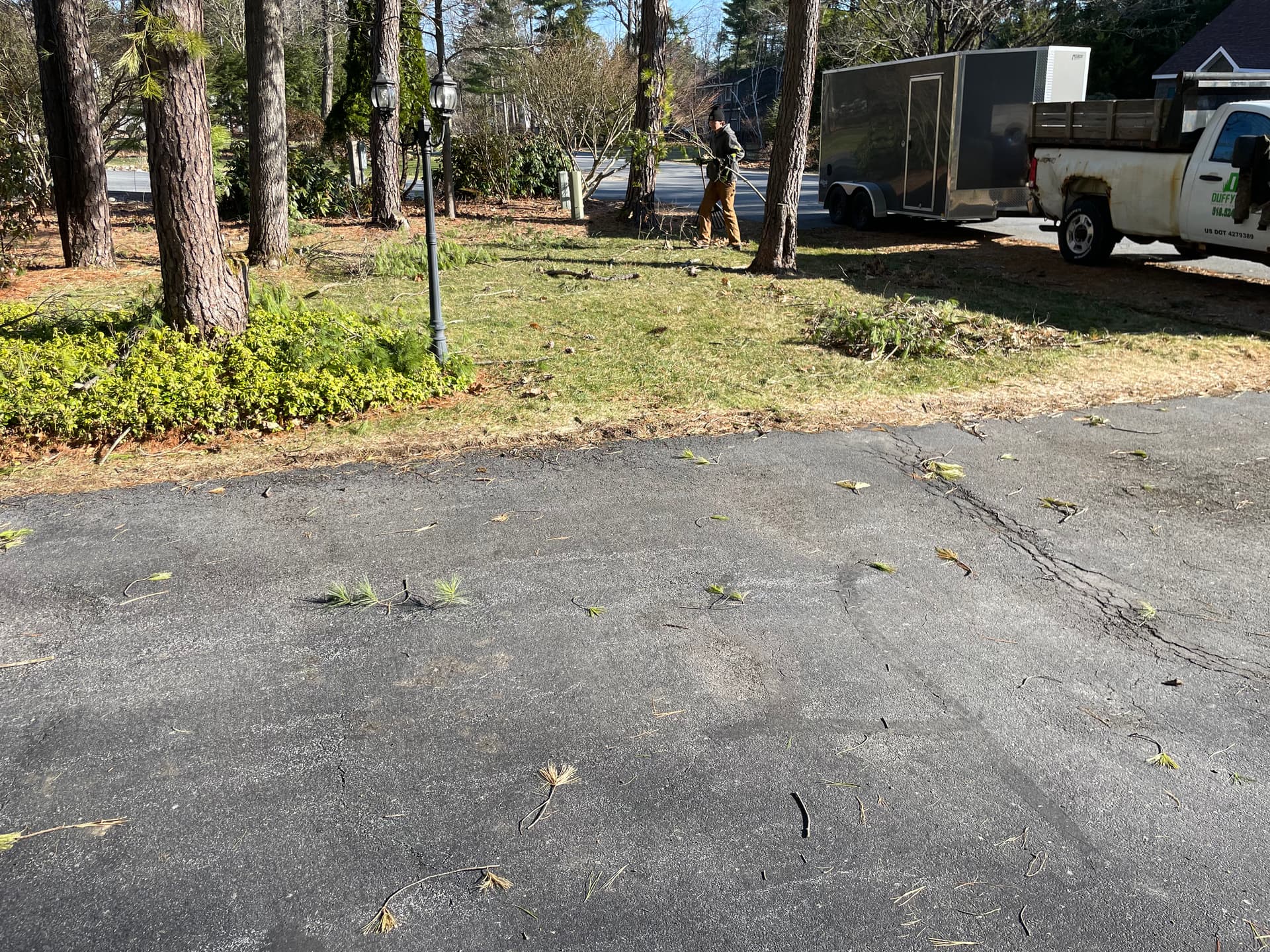 Full Property Spring Cleanup Underway in Queensbury NY image