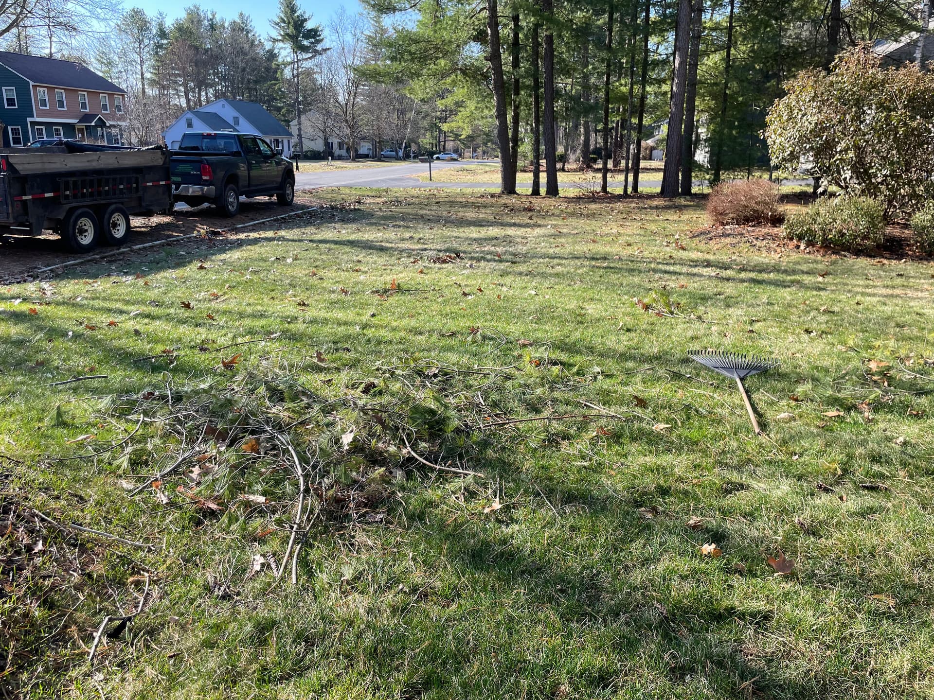 Gallery photos for Full Property Spring Cleanup Underway in Queensbury NY: Image #1
